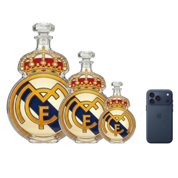 6 Real Madrid–Inspired Luxury Crystal Whiskey Decanter